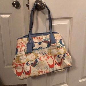 Coach Vintage Canvas Shoulder Bag - Well Loved